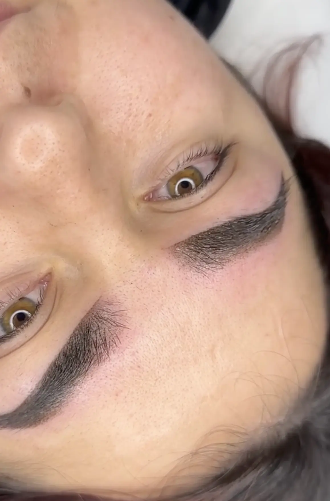 ombre brows flaking stage brisbane