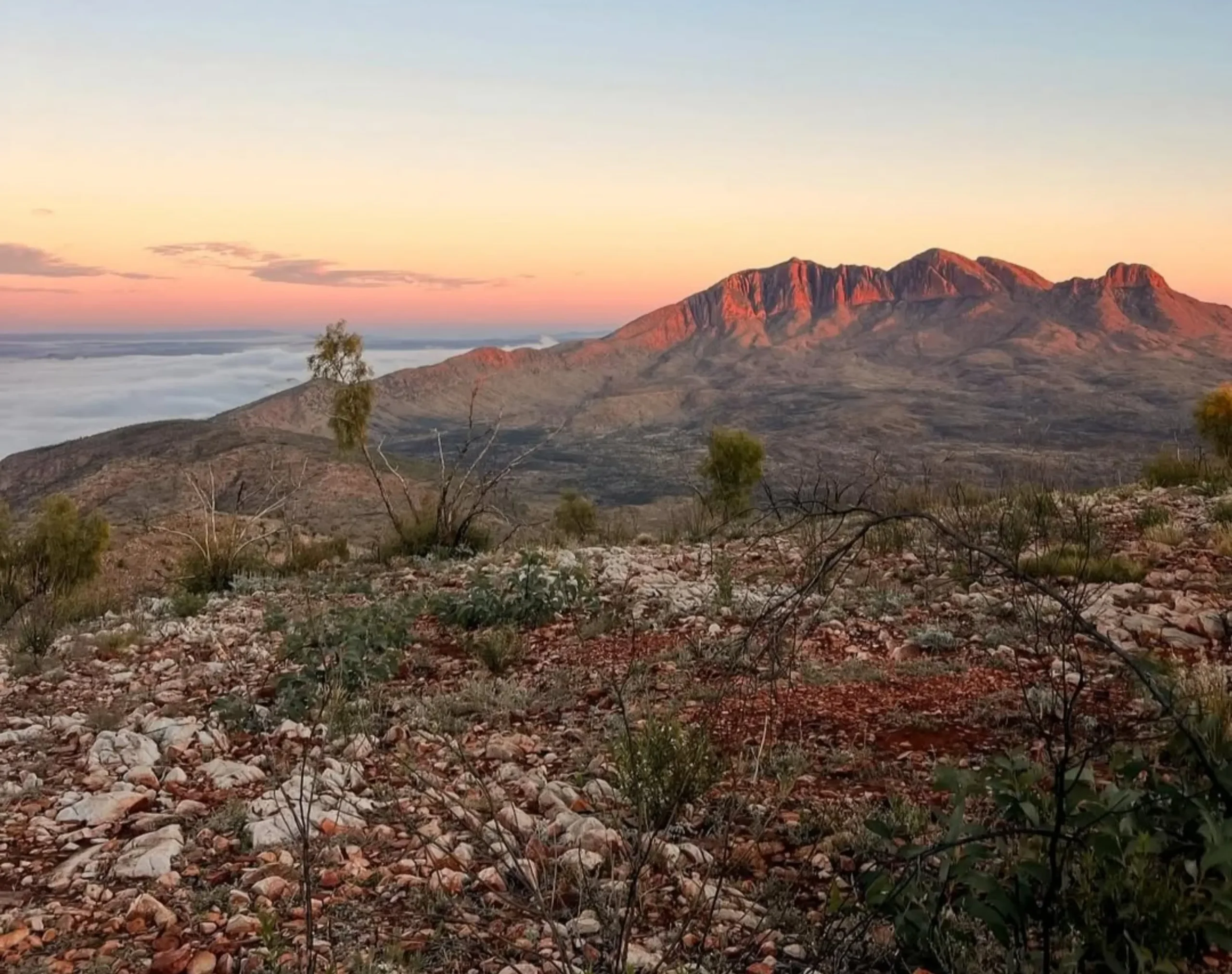 Ormiston Gorge water temperature